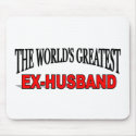 The World's Greatest Ex-Husband mousepads