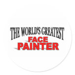 The World's Greatest Face Painter stickers