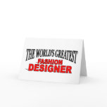 The World's Greatest Fashion Designer cards