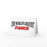 The World's Greatest Fiance cards