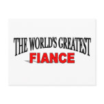 The World's Greatest Fiance postcards