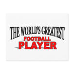 The World's Greatest Football Player postcards