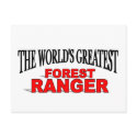 The World's Greatest Forest Ranger postcards