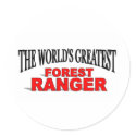 The World's Greatest Forest Ranger stickers