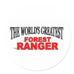 The World's Greatest Forest Ranger stickers