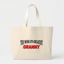 The World's Greatest Granny Canvas Bags