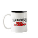 The World's Greatest Great Grandad mugs