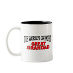 The World's Greatest Great Grandad mugs