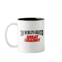 The World's Greatest Great Granny mugs