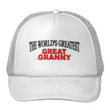 The World's Greatest Great Granny Trucker Hats