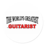 The World's Greatest Guitarist stickers