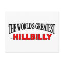The World's Greatest Hillbilly postcards