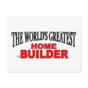 The World's Greatest Home Builder postcards