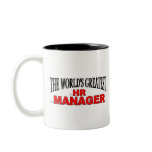 The World's Greatest HR Manager mugs