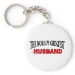 The World's Greatest Husband keychains