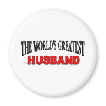 The World's Greatest Husband magnets
