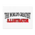 The World's Greatest Illustrator postcards