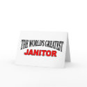 The World's Greatest Janitor cards