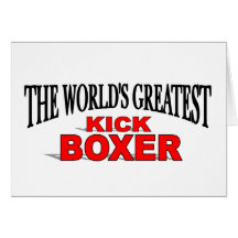 The World's Greatest Kick Boxer Cards