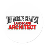 The World's Greatest Landscape Architect stickers