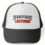 The World's Greatest Lecturer hats
