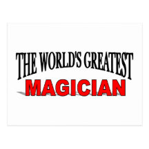 The World's Greatest Magician Post Card
