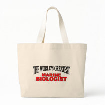 The World's Greatest Marine Biologist Canvas Bags