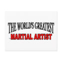 The World's Greatest Martial Artist postcards