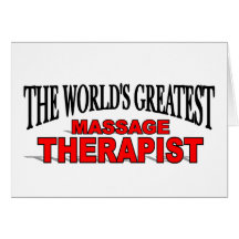 The World's Greatest Massage Therapist Cards