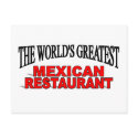 The World's Greatest Mexican Restaurant postcards