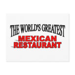 The World's Greatest Mexican Restaurant postcards