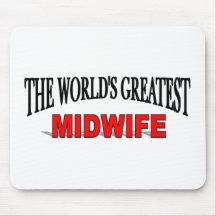 The World's Greatest Midwife Mouse Mat