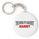 The World's Greatest Nanny keychains