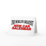 The World's Greatest New Car Salesman cards