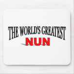 The World's Greatest Nun mousepads