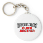 The World's Greatest Older Brother keychains