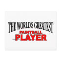 The World's Greatest Paintball Player postcards