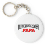 The World's Greatest Papa keychains