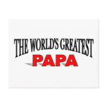 The World's Greatest Papa postcards