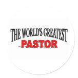 The World's Greatest Pastor stickers