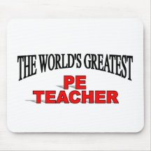 The World's Greatest PE Teacher Mouse Mat