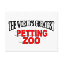 The World's Greatest Petting Zoo postcards