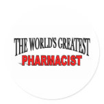 The World's Greatest Pharmacist stickers