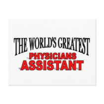 The World's Greatest Physicians Assistant Post Cards
