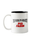 The World's Greatest Pig Farm mugs