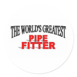 The World's Greatest Pipe Fitter stickers