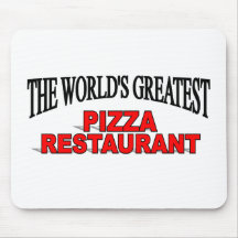 The World's Greatest Pizza Restaurant Mouse Mats