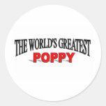 The World's Greatest Poppy Sticker