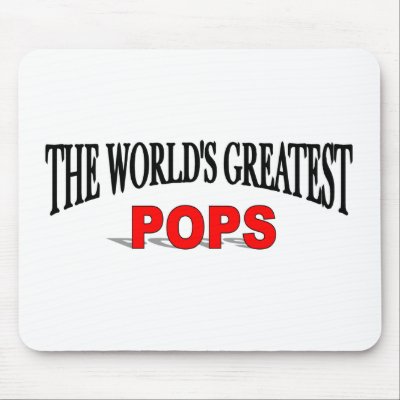 The World's Greatest Pops Mouse Mat by theworldsgreatest