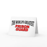 The World's Greatest Prison Guard cards